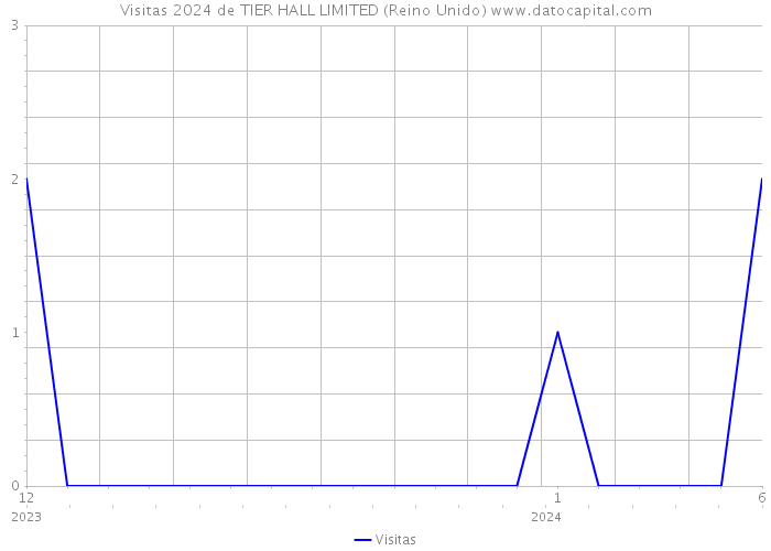 Visitas 2024 de TIER HALL LIMITED (Reino Unido) 