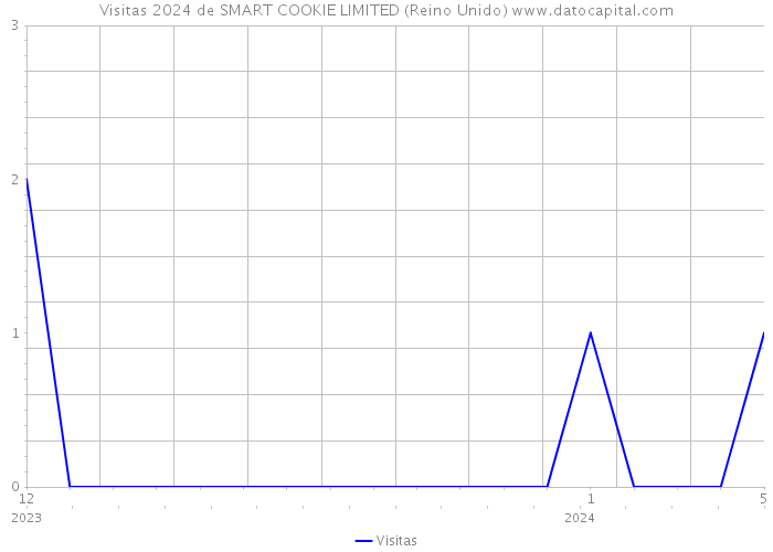 Visitas 2024 de SMART COOKIE LIMITED (Reino Unido) 