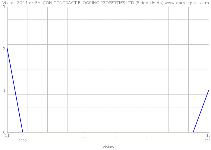 Visitas 2024 de FALCON CONTRACT FLOORING PROPERTIES LTD (Reino Unido) 