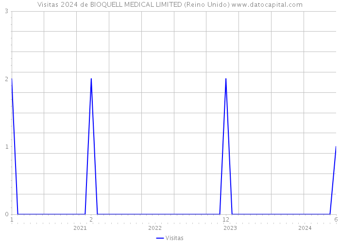 Visitas 2024 de BIOQUELL MEDICAL LIMITED (Reino Unido) 