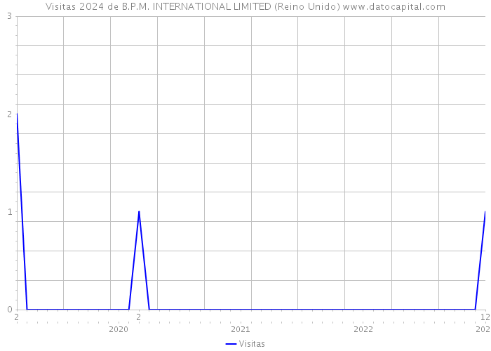 Visitas 2024 de B.P.M. INTERNATIONAL LIMITED (Reino Unido) 