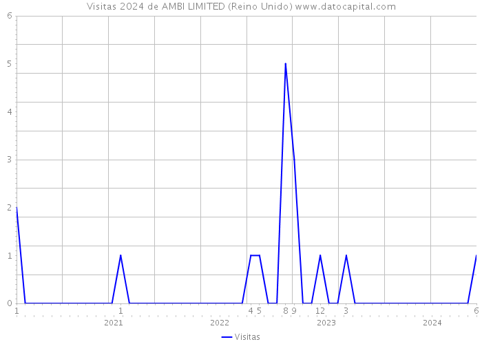 Visitas 2024 de AMBI LIMITED (Reino Unido) 