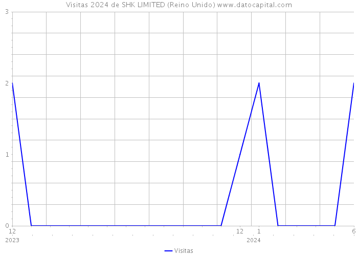 Visitas 2024 de SHK LIMITED (Reino Unido) 