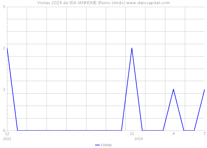 Visitas 2024 de IDA IANNONE (Reino Unido) 