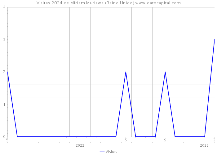 Visitas 2024 de Miriam Mutizwa (Reino Unido) 