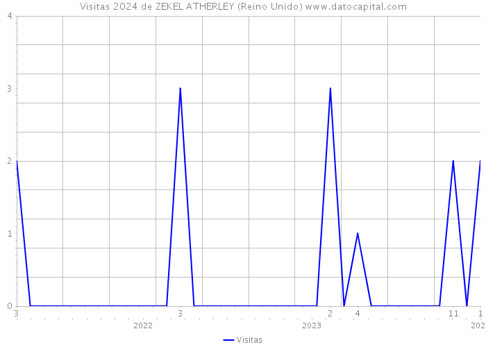 Visitas 2024 de ZEKEL ATHERLEY (Reino Unido) 