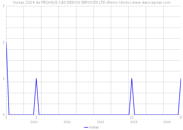 Visitas 2024 de PEGASUS C&S DESIGN SERVICES LTD (Reino Unido) 