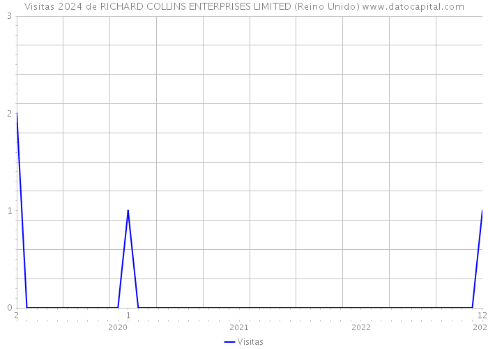 Visitas 2024 de RICHARD COLLINS ENTERPRISES LIMITED (Reino Unido) 