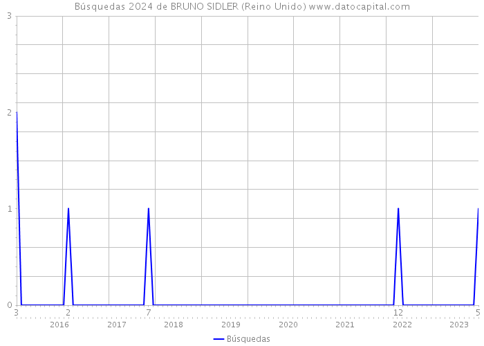 Búsquedas 2024 de BRUNO SIDLER (Reino Unido) 