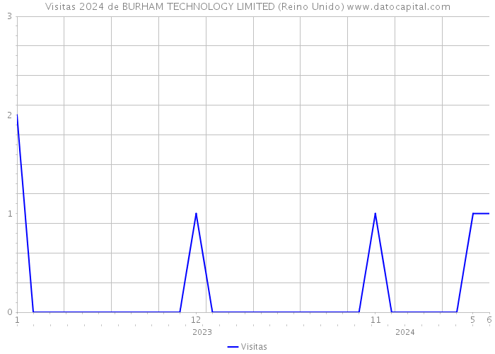 Visitas 2024 de BURHAM TECHNOLOGY LIMITED (Reino Unido) 