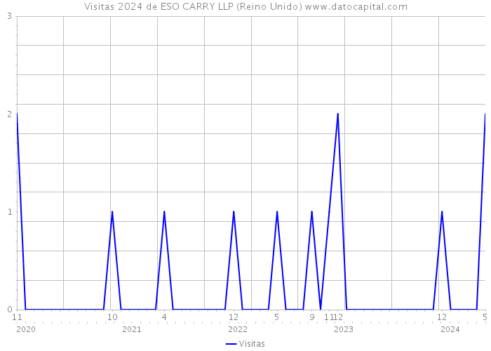 Visitas 2024 de ESO CARRY LLP (Reino Unido) 