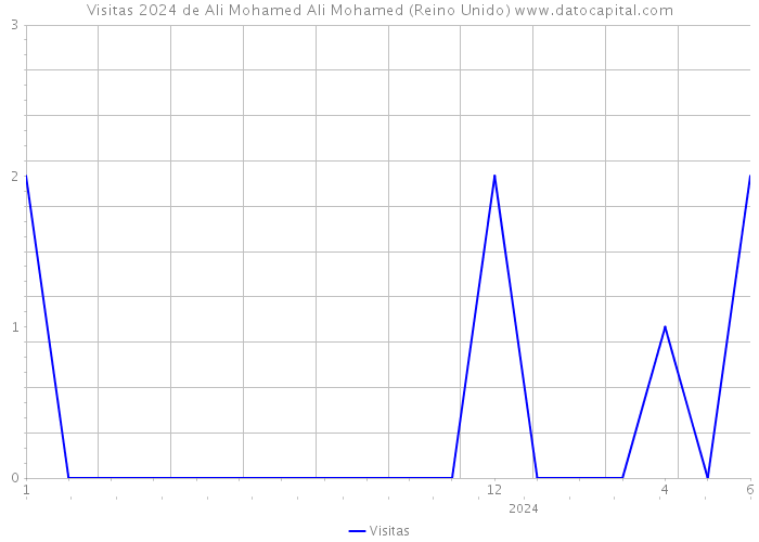 Visitas 2024 de Ali Mohamed Ali Mohamed (Reino Unido) 