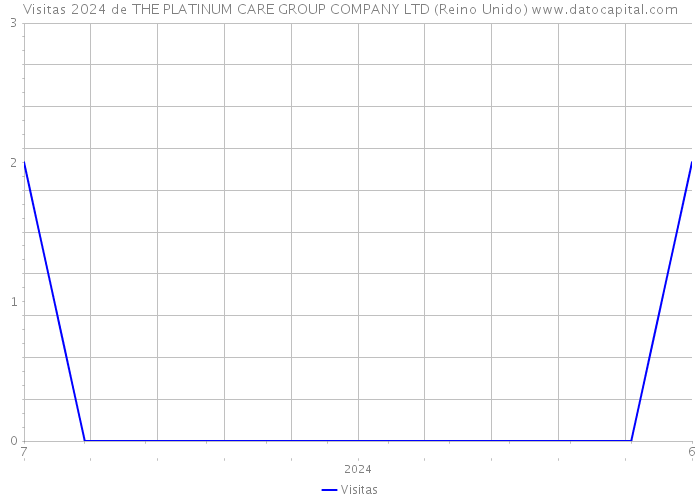 Visitas 2024 de THE PLATINUM CARE GROUP COMPANY LTD (Reino Unido) 