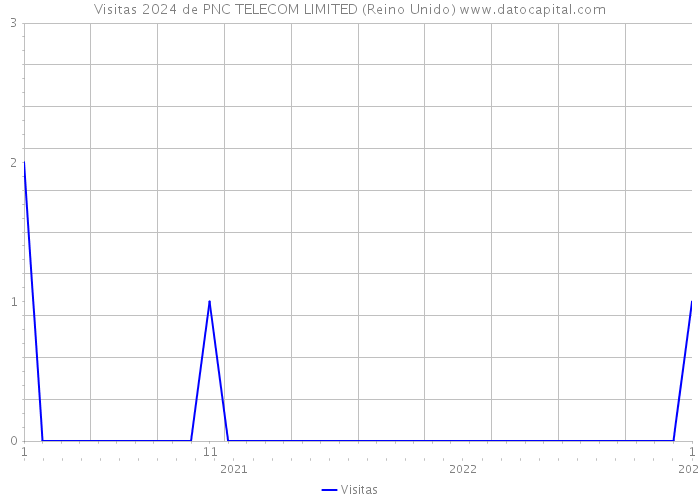 Visitas 2024 de PNC TELECOM LIMITED (Reino Unido) 