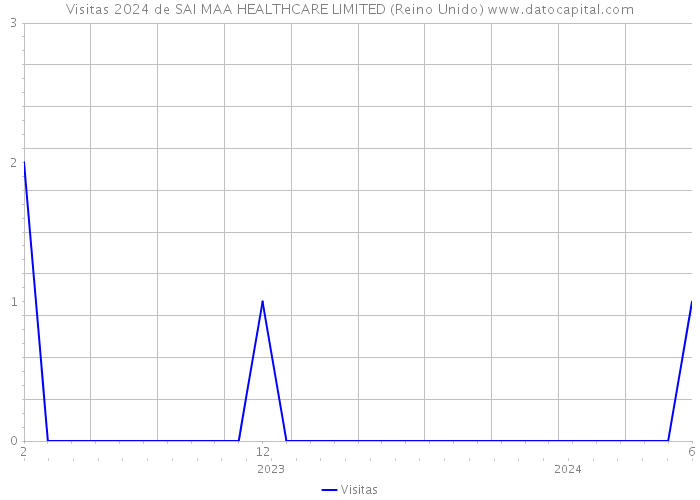 Visitas 2024 de SAI MAA HEALTHCARE LIMITED (Reino Unido) 