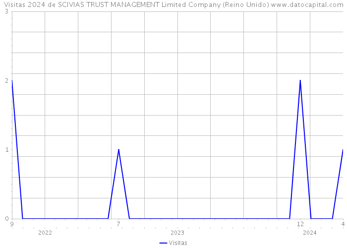 Visitas 2024 de SCIVIAS TRUST MANAGEMENT Limited Company (Reino Unido) 