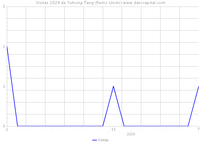 Visitas 2024 de Yuhong Tang (Reino Unido) 