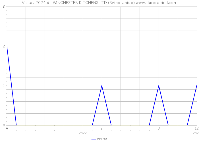 Visitas 2024 de WINCHESTER KITCHENS LTD (Reino Unido) 