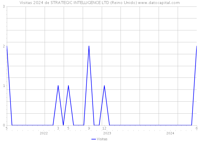 Visitas 2024 de STRATEGIC INTELLIGENCE LTD (Reino Unido) 