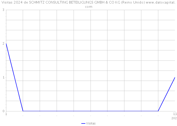 Visitas 2024 de SCHMITZ CONSULTING BETEILIGUNGS GMBH & CO KG (Reino Unido) 