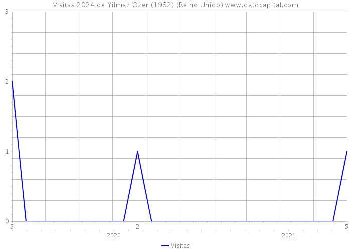 Visitas 2024 de Yilmaz Ozer (1962) (Reino Unido) 