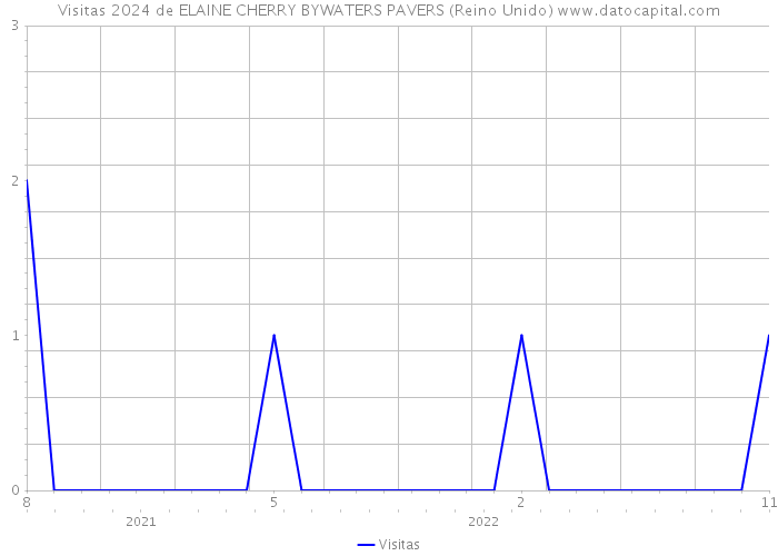 Visitas 2024 de ELAINE CHERRY BYWATERS PAVERS (Reino Unido) 