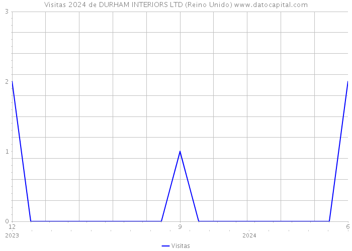 Visitas 2024 de DURHAM INTERIORS LTD (Reino Unido) 