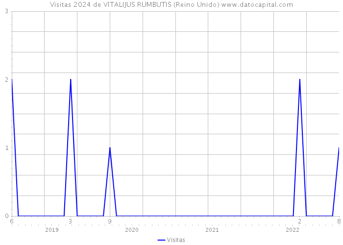 Visitas 2024 de VITALIJUS RUMBUTIS (Reino Unido) 