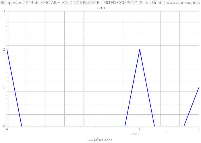 Búsquedas 2024 de AMC ARIA HOLDINGS PRIVATE LIMITED COMPANY (Reino Unido) 