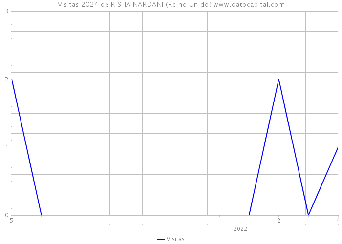 Visitas 2024 de RISHA NARDANI (Reino Unido) 