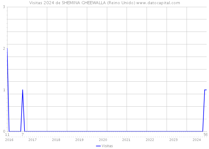 Visitas 2024 de SHEMINA GHEEWALLA (Reino Unido) 