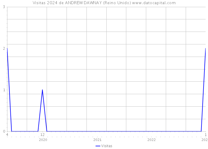 Visitas 2024 de ANDREW DAWNAY (Reino Unido) 