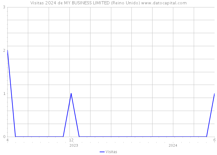 Visitas 2024 de MY BUSINESS LIMITED (Reino Unido) 