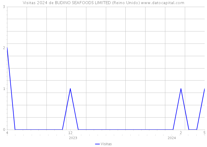 Visitas 2024 de BUDINO SEAFOODS LIMITED (Reino Unido) 