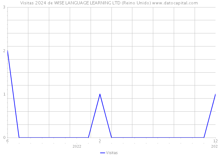 Visitas 2024 de WISE LANGUAGE LEARNING LTD (Reino Unido) 