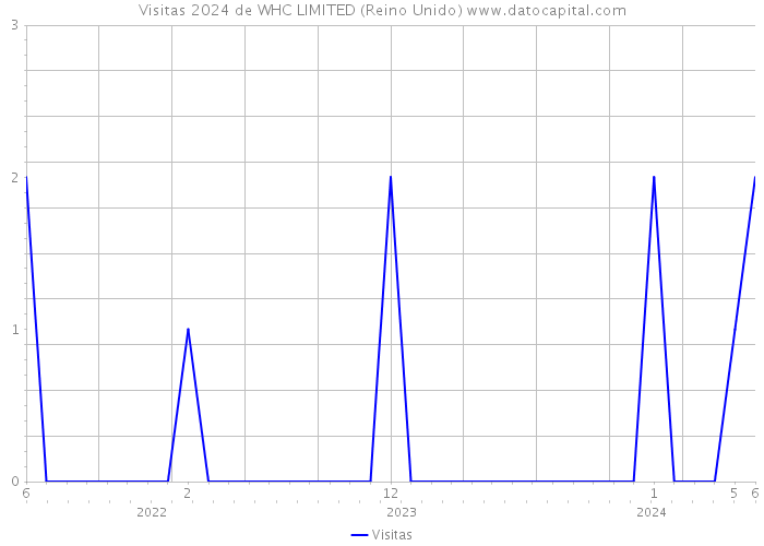 Visitas 2024 de WHC LIMITED (Reino Unido) 