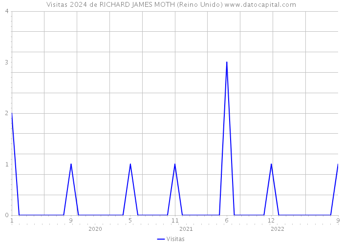 Visitas 2024 de RICHARD JAMES MOTH (Reino Unido) 