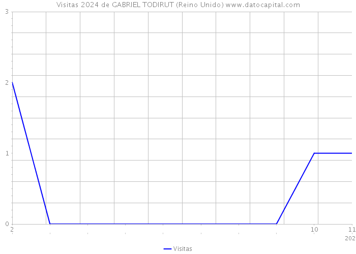 Visitas 2024 de GABRIEL TODIRUT (Reino Unido) 