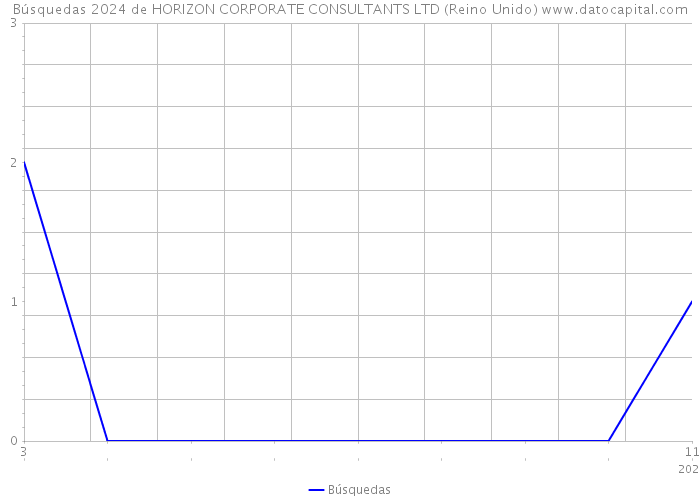 Búsquedas 2024 de HORIZON CORPORATE CONSULTANTS LTD (Reino Unido) 