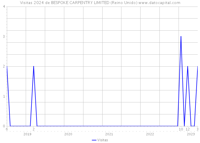 Visitas 2024 de BESPOKE CARPENTRY LIMITED (Reino Unido) 