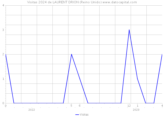 Visitas 2024 de LAURENT DRION (Reino Unido) 