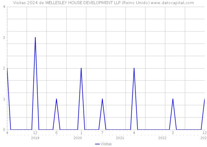 Visitas 2024 de WELLESLEY HOUSE DEVELOPMENT LLP (Reino Unido) 