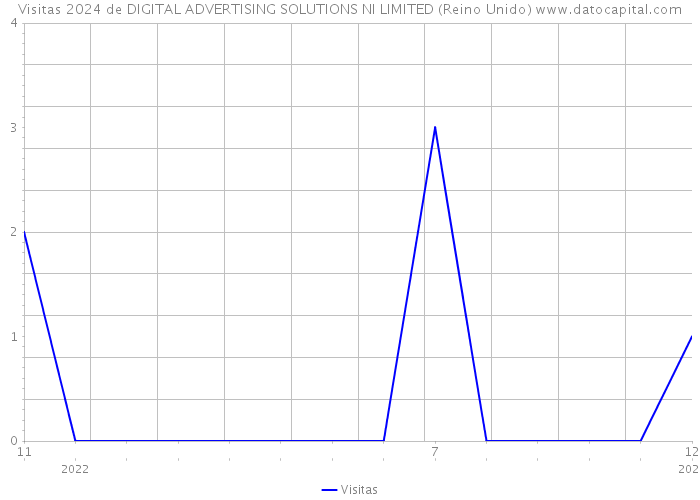 Visitas 2024 de DIGITAL ADVERTISING SOLUTIONS NI LIMITED (Reino Unido) 