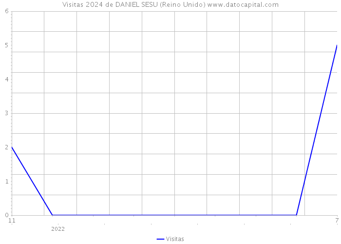 Visitas 2024 de DANIEL SESU (Reino Unido) 