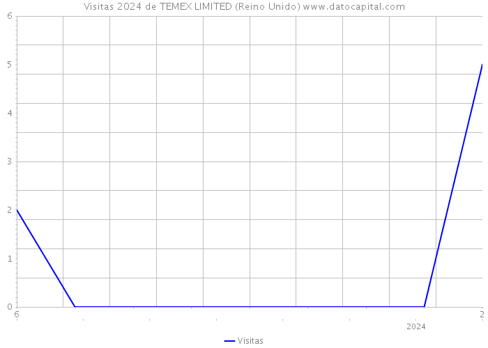 Visitas 2024 de TEMEX LIMITED (Reino Unido) 