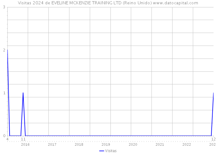 Visitas 2024 de EVELINE MCKENZIE TRAINING LTD (Reino Unido) 