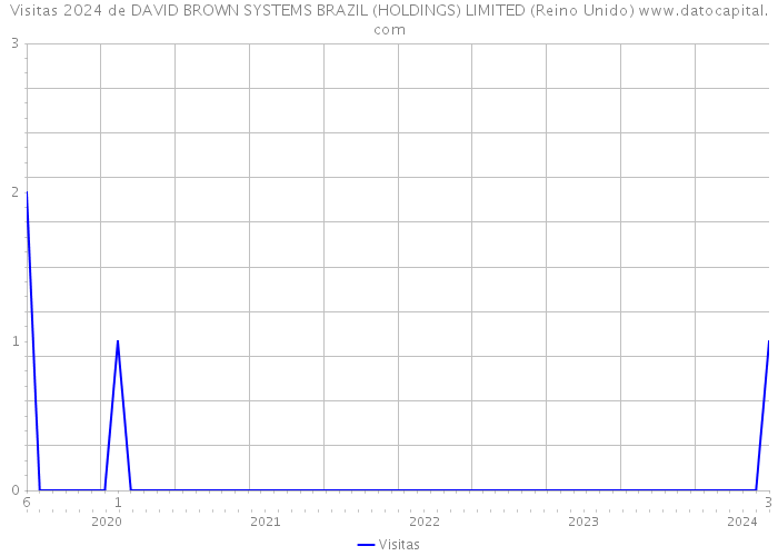 Visitas 2024 de DAVID BROWN SYSTEMS BRAZIL (HOLDINGS) LIMITED (Reino Unido) 