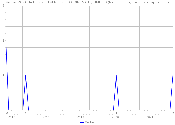 Visitas 2024 de HORIZON VENTURE HOLDINGS (UK) LIMITED (Reino Unido) 