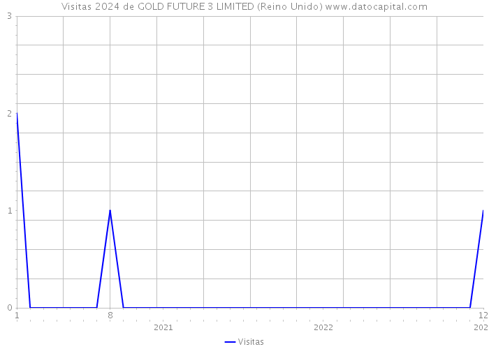 Visitas 2024 de GOLD FUTURE 3 LIMITED (Reino Unido) 