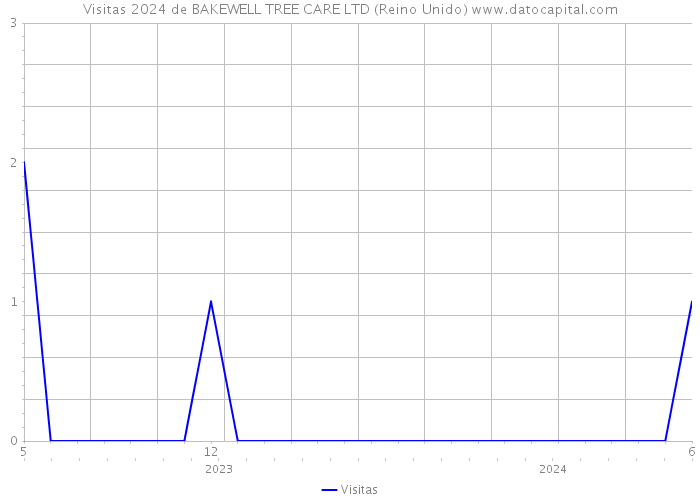 Visitas 2024 de BAKEWELL TREE CARE LTD (Reino Unido) 